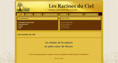 Desktop Screenshot of lesracinesduciel.fr